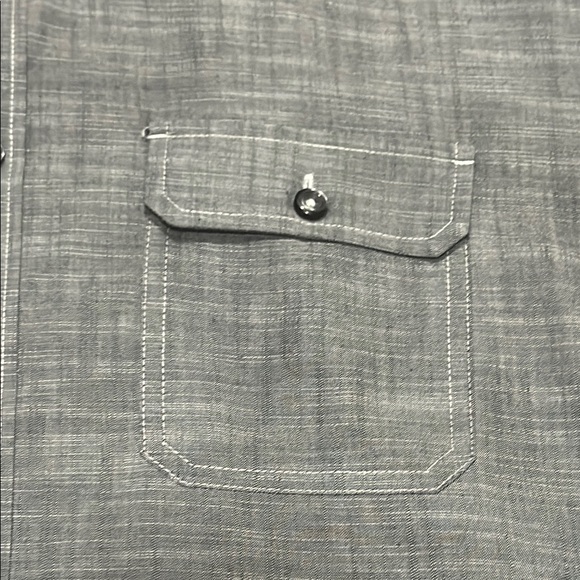 James Campbell Men's Gray Short Sleeve Shirt - Picture 5 of 10